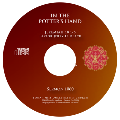 1060 In The Potter's Hand (CD)