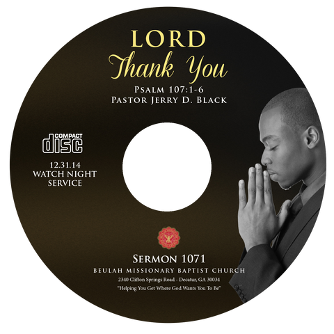1071 Lord Thank You (CD)