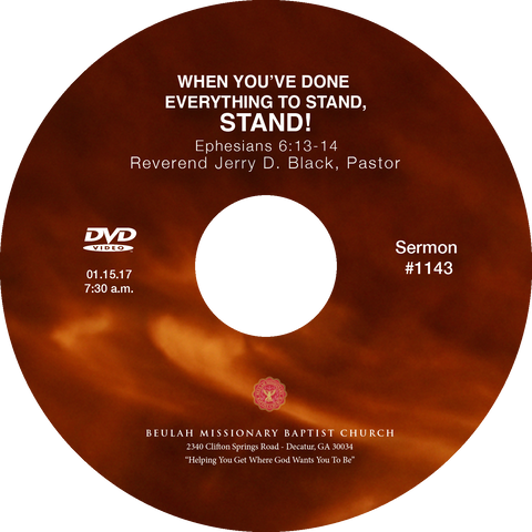 1143 When You've Done Everything to Stand, Stand! (CD)