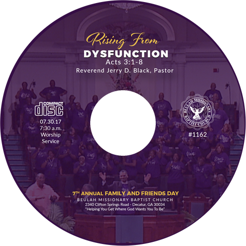 1162 Rising From Dysfunction (CD)