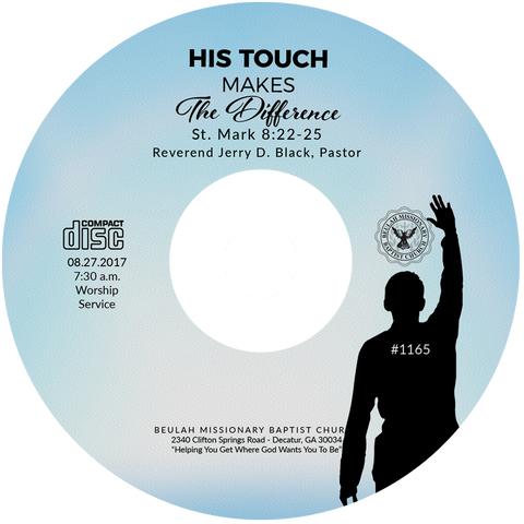 1165 His Touch Makes the Difference (CD)