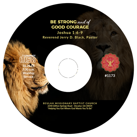 1173 Be Strong and of Good Courage (CD)