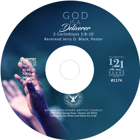 1174 God Is A Deliverer (CD)