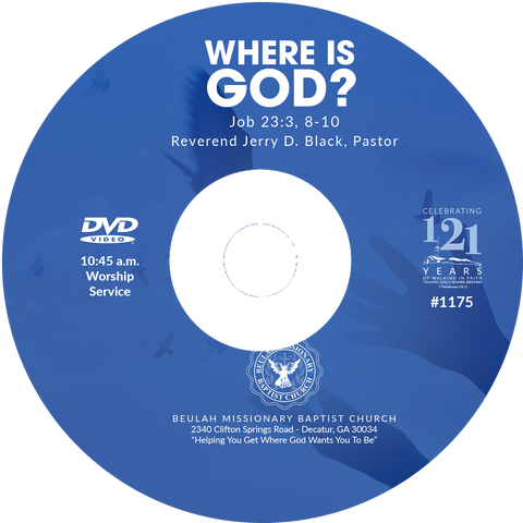 1175 Where is God (CD)