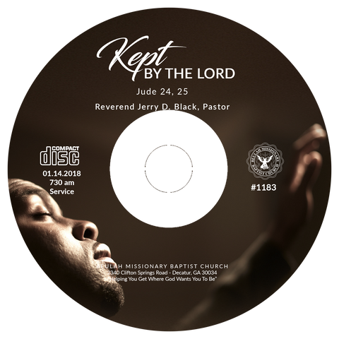 1183 Kept By The Lord (CD)
