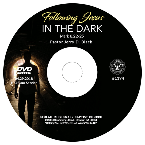 1194 Following Jesus in the Dark (CD)