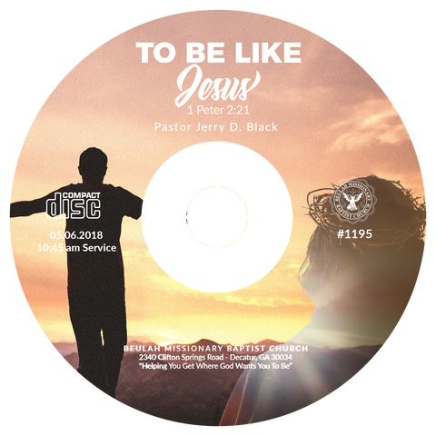1195 To Be Like Jesus (CD)